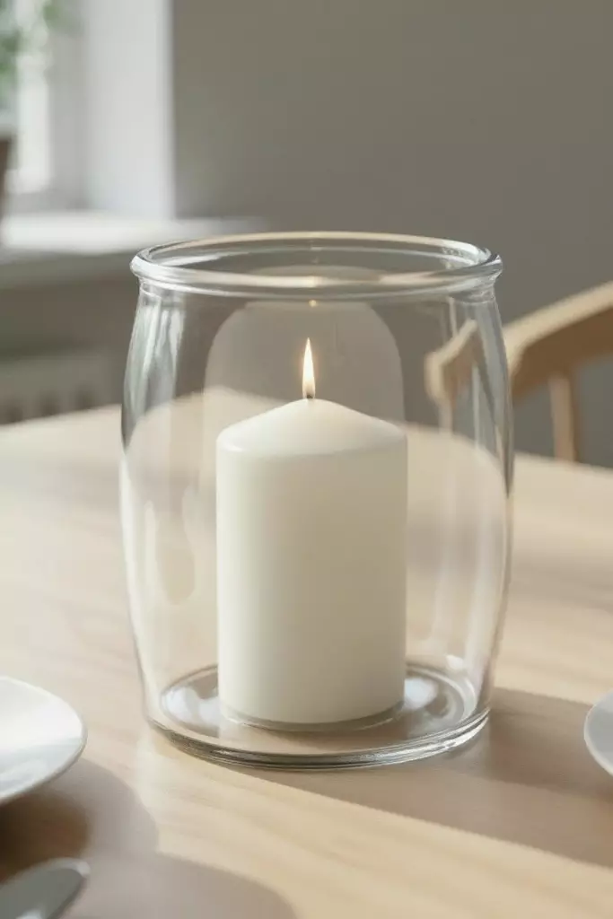 Lasivaasi 21 cm - Lasilyhdyt ja hurrikaanit - 398089 - 1