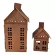 Talo ovella tuikkukynttilälle, ruoste, pieni - Lyhdyt - 3995848A - 2