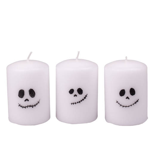 Haamukynttilä 6x8 cm, 1 kpl - Muotokynttilät - 14017ha - 1