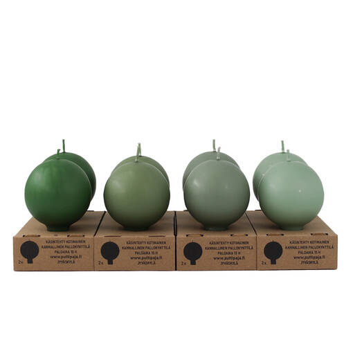 Pallokynttilä-paketti, Metsä - Pallokynttilät - 7914020s24-metsa - 1