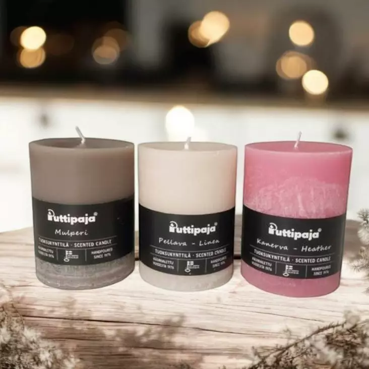 Tuoksukynttilä-paketti, Kanerva - Tuoksukynttilät - 79200424-kanerva - 1