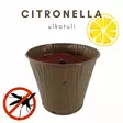 Citronella-ulkotuli, ruskea 10 cm - Ulkotulet - 17203-25C - 1