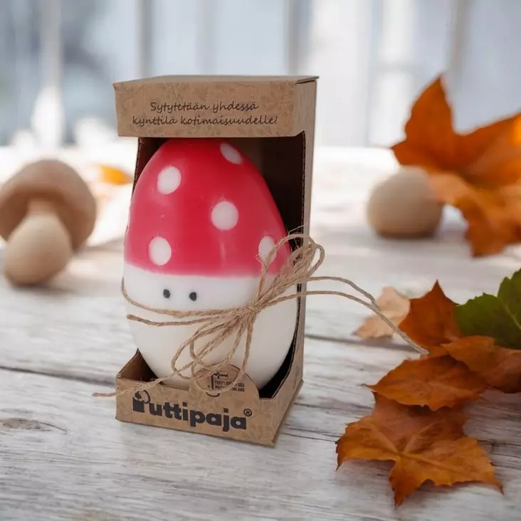 Kärpässieni-kynttilä lahjalaatikossa - Syyskynttilät - 7914017P0212-SIE - 1