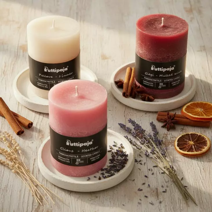 Tuoksukynttilä-paketti, Glögi - Tuoksukynttilät - 79200424-glogi - 1