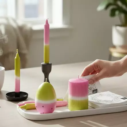 Vesimeloni 13 cm - Muotokynttilät - 14017P3238-MEL - 2