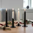 Dip dye Joulukalenteri kruunukynttilät, mattamusta - Joulukalenterikynttilä - 19013-jk-30M - 3