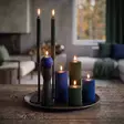 Vekki PK 7x12 cm, mattametalli royalblue - Metallihohtokynttilät - 19604V-18M - 4
