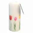 Rtokuvakynttilä "Tulppaanit" 6x14cm - Pääsiäiskynttilät - 2711215-tulp - 6