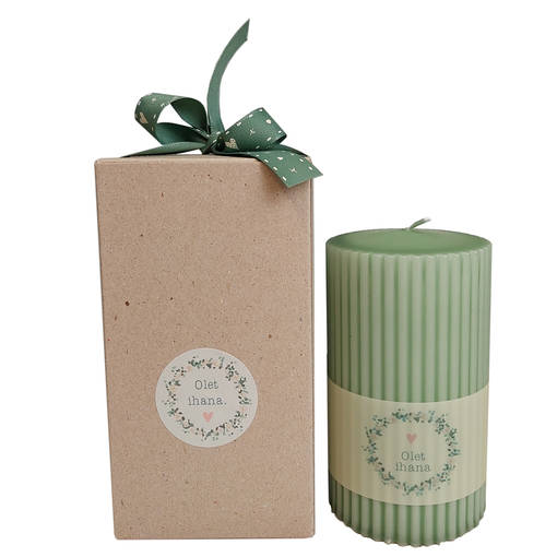 Vekkilahjapaketti, Olet ihana. - Onnittelukynttilät - 7914604V-33YS - 2