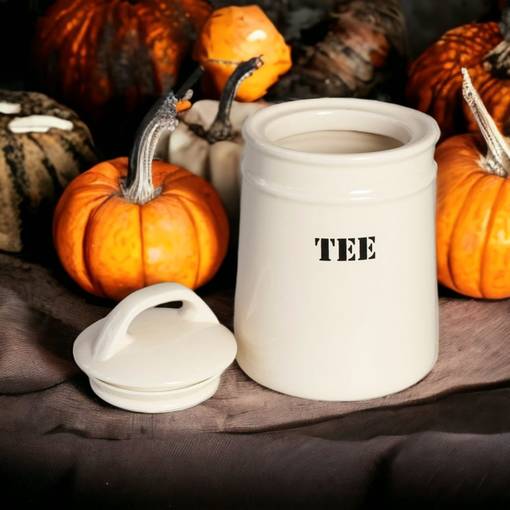 Keraaminen TEE-purkki - Kattaus - 425001-T - 1