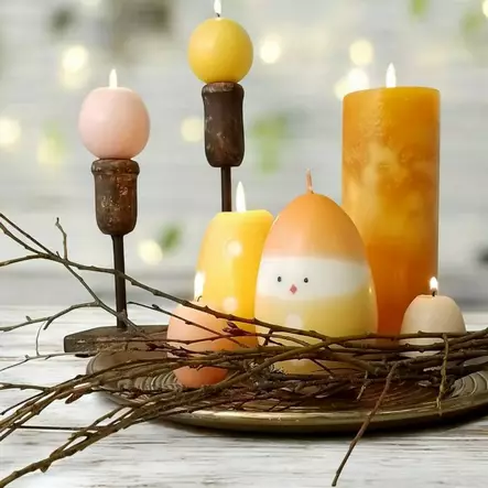 Tipukynttilä - Pääsiäiskynttilät - 14017P-tipu - 2