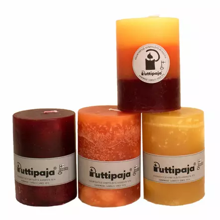 Läpivärjätty kynttilä-paketti, Syksy - Kynttiläpaketit - 7915704S21-syksy - 2